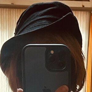 Vintage Arlin Black Bucket Hat